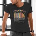 Booktrovert Cozy Book Lover Book Nerd Literary Humor Men's V-Neck T-Shirt