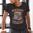 Booktrovert Literature Book Reading Books Reader Men's V-Neck T-Shirt Booktrovert Literature Book Reading Books Reader Men's V-Neck T-Shirt