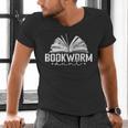 Bookworm Aunt Reading Lover Men's V-Neck T-Shirt Bookworm Aunt Reading Lover Men's V-Neck T-Shirt