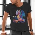 Bookworm Book Lover Women Girls Dragon Reading Men's V-Neck T-Shirt Bookworm Book Lover Women Girls Dragon Reading Men's V-Neck T-Shirt