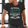 Bookworm Fictional Character Introvert Men's V-Neck T-Shirt