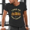 Bookworm I Have No Shelf Control Book Lover Men's V-Neck T-Shirt Bookworm I Have No Shelf Control Book Lover Men's V-Neck T-Shirt