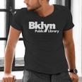 Brooklyn Public Library NY New York Neighborhood Book Lover Men's V-Neck T-Shirt Brooklyn Public Library NY New York Neighborhood Book Lover Men's V-Neck T-Shirt
