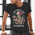 I Buy Books Like I'm Immortal Men's V-Neck T-Shirt I Buy Books Like I'm Immortal Men's V-Neck T-Shirt