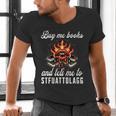 Buy Me Books And Tell Me To STFUATTDLAGG Booktok Men's V-Neck T-Shirt