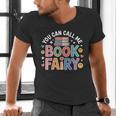 You Can Call Me Book Fairy Reading Magical Hobby Men's V-Neck T-Shirt