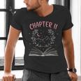 Chapter 11 Birthday Reading Book Lovers 11 Year Old Men's V-Neck T-Shirt Chapter 11 Birthday Reading Book Lovers 11 Year Old Men's V-Neck T-Shirt