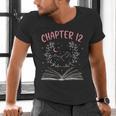 Chapter 12 Birthday Reading Book Lovers 12 Year Old Men's V-Neck T-Shirt Chapter 12 Birthday Reading Book Lovers 12 Year Old Men's V-Neck T-Shirt