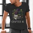 Chapter 16 16th Birthday Girls Book Lovers Gothic Flowers Men's V-Neck T-Shirt Chapter 16 16th Birthday Girls Book Lovers Gothic Flowers Men's V-Neck T-Shirt