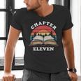 Chapter Eleven Book Reading 11th Birthday 11 Year Old Men's V-Neck T-Shirt