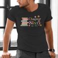 Chapter Sixty 60 Years Old 60th Birthday Book Lover Men's V-Neck T-Shirt