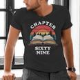 Chapter Sixty Nine Book Reading 69th Birthday 69 Year Old Men's V-Neck T-Shirt Chapter Sixty Nine Book Reading 69th Birthday 69 Year Old Men's V-Neck T-Shirt