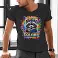 Color Our World 2026 Reading Book Men's V-Neck T-Shirt