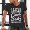 Comic Book Men's V-Neck T-Shirt Comic Book Men's V-Neck T-Shirt