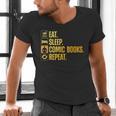 Cool Comic Books Art For Men Women Comic Book Lover Comics Men's V-Neck T-Shirt Cool Comic Books Art For Men Women Comic Book Lover Comics Men's V-Neck T-Shirt