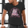 Coquette Aesthetic Bow Buy Me Books & Tell Me I'm Pretty Men's V-Neck T-Shirt