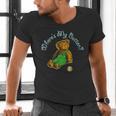 Corduroy Where's My Button Teddy Bear Retro Children's Book Men's V-Neck T-Shirt Corduroy Where's My Button Teddy Bear Retro Children's Book Men's V-Neck T-Shirt