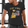 Cozy Vibes Atmospheric Introvert Men's V-Neck T-Shirt Cozy Vibes Atmospheric Introvert Men's V-Neck T-Shirt