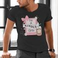 Cute Bookish Kindle Girlie Nerdy Read Book Lover Girl Women Men's V-Neck T-Shirt Cute Bookish Kindle Girlie Nerdy Read Book Lover Girl Women Men's V-Neck T-Shirt
