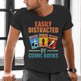 Cute Comic Book For Men Women Comic Book Collector Men's V-Neck T-Shirt