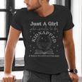 Dark Romance Merch Kidnapped STFUATTDLAGG Smutt Book Lover Men's V-Neck T-Shirt