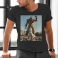 David And Goliath Bible Book Of Samuel King David Men's V-Neck T-Shirt