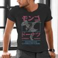 DCC Mongo And Donut Face-Off With Kanji Gamer Series Book Men's V-Neck T-Shirt