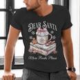 Dear Santa More Book Please Christmas Reading Book Librarian Men's V-Neck T-Shirt