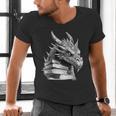 Dragon Book Men's V-Neck T-Shirt Dragon Book Men's V-Neck T-Shirt