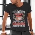 In My Dream World Books Are Free And Reading Make You Men's V-Neck T-Shirt In My Dream World Books Are Free And Reading Make You Men's V-Neck T-Shirt