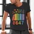Equal Rights Book Flower Resist 86 47 Feminist Women Rights Men's V-Neck T-Shirt Equal Rights Book Flower Resist 86 47 Feminist Women Rights Men's V-Neck T-Shirt