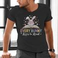 Every Bunny Loves To Read Book Lover Bookworm Rabbit Easter Men's V-Neck T-Shirt Every Bunny Loves To Read Book Lover Bookworm Rabbit Easter Men's V-Neck T-Shirt