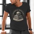 Existential Crisis Club Lifetime Member Skull And Books Men's V-Neck T-Shirt Existential Crisis Club Lifetime Member Skull And Books Men's V-Neck T-Shirt