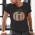 Fall Book Pumpkin Halloween Teacher Librarian Thanksgiving Men's V-Neck T-Shirt Fall Book Pumpkin Halloween Teacher Librarian Thanksgiving Men's V-Neck T-Shirt