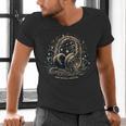 Fantasy Audiobook Voice Acting Book Lover Audiobook Men's V-Neck T-Shirt