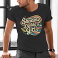 Fantasy Romantasy Book Retro Vintage Shadow Daddy Girl Men's V-Neck T-Shirt Fantasy Romantasy Book Retro Vintage Shadow Daddy Girl Men's V-Neck T-Shirt
