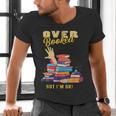 Fully Booked But I Am Ok Book Lover Reading Author Men's V-Neck T-Shirt Fully Booked But I Am Ok Book Lover Reading Author Men's V-Neck T-Shirt