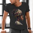 Girl Crown Of Books African Teacher Black History BHM Men's V-Neck T-Shirt Girl Crown Of Books African Teacher Black History BHM Men's V-Neck T-Shirt