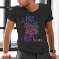 Good Girls Read Dirty Books Apparel Men's V-Neck T-Shirt Good Girls Read Dirty Books Apparel Men's V-Neck T-Shirt