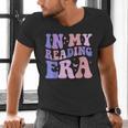 Groovy In My Reading Era Book Lovers Book Reader Men's V-Neck T-Shirt Groovy In My Reading Era Book Lovers Book Reader Men's V-Neck T-Shirt