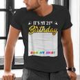 Guestbook My 21st Birthday Sign My Shirt Birthday Party Men's V-Neck T-Shirt Guestbook My 21st Birthday Sign My Shirt Birthday Party Men's V-Neck T-Shirt