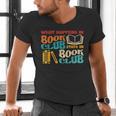 What Happens In Book Club Stays In Book Club Retro Men's V-Neck T-Shirt What Happens In Book Club Stays In Book Club Retro Men's V-Neck T-Shirt