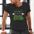 Happiness Is a Cup Of Tea And a Good Book Men's V-Neck T-Shirt