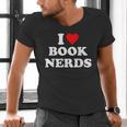 I Heart Book Nerds Book Readers Cute Men's V-Neck T-Shirt I Heart Book Nerds Book Readers Cute Men's V-Neck T-Shirt
