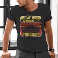 Hibernation Mode Fall And Winter Meme Introvert Vibes Humor Men's V-Neck T-Shirt Hibernation Mode Fall And Winter Meme Introvert Vibes Humor Men's V-Neck T-Shirt