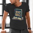 Holy Book Costume For Jesus And Bible Lovers Men's V-Neck T-Shirt Holy Book Costume For Jesus And Bible Lovers Men's V-Neck T-Shirt