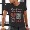 Horror Book Club Creepy Reader Gothic Fiction Thriller Fan Men's V-Neck T-Shirt Horror Book Club Creepy Reader Gothic Fiction Thriller Fan Men's V-Neck T-Shirt