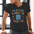 I'm a Book Character Costumes For Kids Storybook Character Men's V-Neck T-Shirt I'm a Book Character Costumes For Kids Storybook Character Men's V-Neck T-Shirt