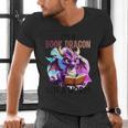 I'm A Book Dragon Not A Worm Men's V-Neck T-Shirt I'm A Book Dragon Not A Worm Men's V-Neck T-Shirt