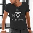 I'm Not a Mundane- Mortal Instruments Fantasy Book Lover Men's V-Neck T-Shirt